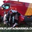 Motociclista fica gravemente ferido após colisão com veículo em Maringá Foto 2 Fotos de Motociclista fica gravemente ferido após colisão com veículo em Maringá