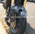 Fotos de Motociclista ficam em estado gravíssimo após bater atrás de veículo em Maringá
