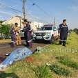 Fotos de Motociclista morre após batida contra caminhonete em Maringá