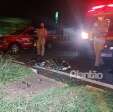 Motociclista morre e garupa é socorrido em estado gravíssimo após bater em meio-fio em Maringá Foto 1 Fotos de Motociclista morre e garupa é socorrido em estado gravíssimo após bater em meio-fio em Maringá
