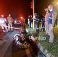 Motociclista morre e garupa é socorrido em estado gravíssimo após bater em meio-fio em Maringá Foto 4 Fotos de Motociclista morre e garupa é socorrido em estado gravíssimo após bater em meio-fio em Maringá
