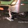 Fotos de Motociclista que bateu em ônibus da TCCC em Maringá, morre no hospital