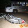 Fotos de Motociclista que bateu em ônibus do transporte coletivo em Sarandi, morre em hospital