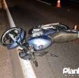 Fotos de Motociclista sofre ferimentos após batida contra carro em Maringá