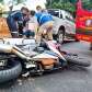 Motociclista sofre ferimentos grave ao atingir caminhonete que invadiu preferencial Maringá Foto 5 Fotos de Motociclista sofre ferimentos grave ao atingir caminhonete que invadiu preferencial Maringá