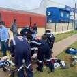 Fotos de Motociclista sofre ferimentos graves após bater em poste em Maringá