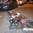 Fotos de Motociclista sofre ferimentos graves após batida no centro de Maringá
