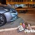 Fotos de Motociclista sofre ferimentos graves após batida no centro de Maringá