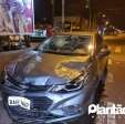 Fotos de Motociclista sofre ferimentos graves após batida no centro de Maringá