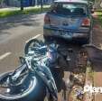 Fotos de Motoqueiro é atropelado por carro enquanto aguardava a esposa em frente ao upa-zona sul em Maringá