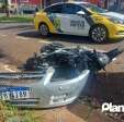 Fotos de Motoqueiro é atropelado por carro enquanto aguardava a esposa em frente ao upa-zona sul em Maringá