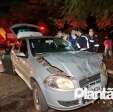 Fotos de Motorista chega ficar inconsciente após acidente envolvendo três veículos em Maringá