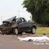 Fotos de Motorista de 34 anos morre após capotar carro na rodovia PR-323