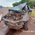 Fotos de Motorista de 34 anos morre após capotar carro na rodovia PR-323
