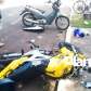 Fotos de Motorista derruba várias motos estacionadas em Maringá, e foge do local