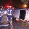 Fotos de Motorista é ejetado para fora do carro durante acidente em Maringá