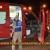 Fotos de Motorista fica ferida após capotar o carro no contorno sul de Maringá