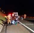 Motorista fica preso às ferragens após colisão de dois caminhões na PR-317, em Maringá Foto 2 Fotos de Motorista fica preso às ferragens após colisão de dois caminhões na PR-317, em Maringá