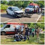 Fotos de Motorista perde controle de carro e causa grave acidente, em Maringá