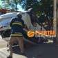 Fotos de Motorista segue instruções do gps e causa acidente na Avenida Paraná em Maringá