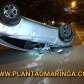 Fotos de Mulher capota carro em Maringá, e a causa pode ter sido uma chamada ao celular