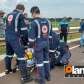 Mulher fica ferida após carro capotar no contorno norte, em Maringá Foto 1 Fotos de Mulher fica ferida após carro capotar no contorno norte, em Maringá