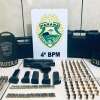 PM apreende pistola e centenas de munições na casa de idosa em Maringá Foto 2 Fotos de PM apreende pistola e centenas de munições na casa de idosa em Maringá