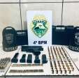 PM apreende pistola e centenas de munições na casa de idosa em Maringá Foto 1 Fotos de PM apreende pistola e centenas de munições na casa de idosa em Maringá