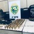 PM apreende pistola e centenas de munições na casa de idosa em Maringá Foto 3 Fotos de PM apreende pistola e centenas de munições na casa de idosa em Maringá