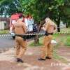 Fotos de Polícia prende suspeito de matar mulher a facadas após discussão em Maringá