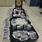 Polícia Rodoviária Federal apreende R$ 80 mil em aparelhos celulares no contorno norte em Maringá Foto 2 Fotos de Polícia Rodoviária Federal apreende R$ 80 mil em aparelhos celulares no contorno norte em Maringá