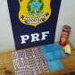 Fotos de PRF apreende remédios do Paraguai escondidos em embalagem de batatas fritas