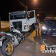 Fotos de Rocam prende 2 pessoas e apreende caminhão carregado com cigarros contrabandeados, em Maringá