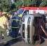 Fotos de Senhor de 87 anos passa mal ao volante e tomba carro em Maringá