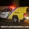 Fotos de Suspeito de integrar facção criminosa "PCC" é preso com mandado de prisão em aberto, após bater carro durante fuga Maringá