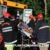 Fotos de Três pessoas ficam feridas após veículos baterem e capotarem em Maringá