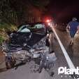 Fotos de Um homem morre e outro fica ferido após batida entre dois carros em Maringá