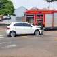 Uma pessoa fica ferida em batida seguida de capotamento, em Maringá Foto 1 Fotos de Uma pessoa fica ferida em batida seguida de capotamento, em Maringá