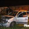 Fotos de Vídeo mostra momento em que carro é atingido por trem em Sarandi