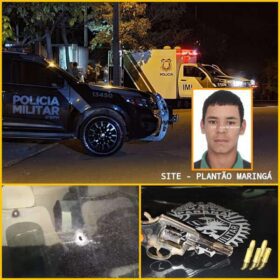Fotos de Criminoso que morreu após trocar tiros com a equipe Choque é identificado em Maringá