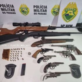 Dono de disk cerveja é preso com oito armas de fogo em Maringá Foto 8 Fotos de Dono de disk cerveja é preso com oito armas de fogo em Maringá