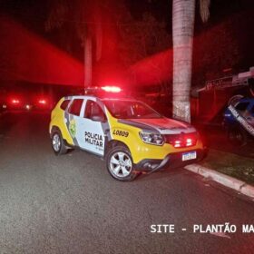 Fotos de Um assaltante morreu e outro pode ficar paraplégico após serem baleados em troca de tiros com a PM em Marialva