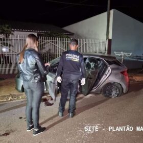 Fotos de Um assaltante morreu e outro pode ficar paraplégico após serem baleados em troca de tiros com a PM em Marialva