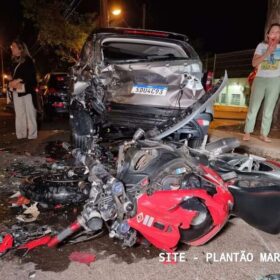 Fotos de Gravíssimo acidente deixa duas pessoas com ferimentos graves em Maringá