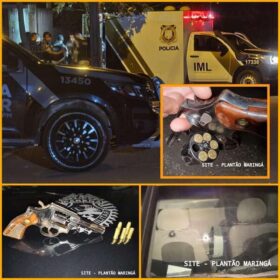 Homem morre em confronto com a Choque após invadir residência e atirar em moradores em Maringá Foto 1 Fotos de Homem morre em confronto com a Choque após invadir residência e atirar em moradores em Maringá