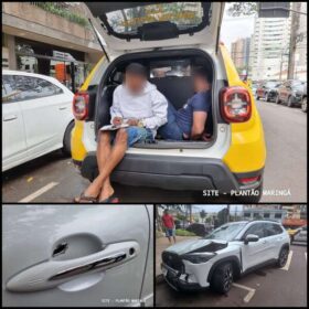 Perseguição policial termina em acidente em Maringá Foto 4 Fotos de Perseguição policial termina em acidente em Maringá