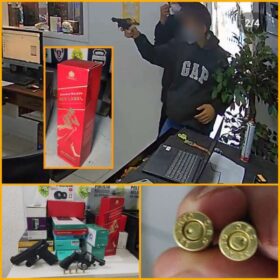 Fotos de Quadrilha que realizou roubo em loja de informática em Maringá é presa logo após o assalto
