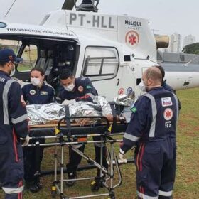 Fotos de Trabalhador de 21 anos tem pé triturado por máquina de ração