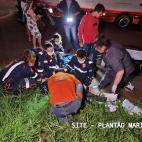 Câmera registra carro contramão e causando acidente que deixou idosa ferida em Maringá Foto 1 Fotos de Câmera registra carro contramão e causando acidente que deixou idosa ferida em Maringá