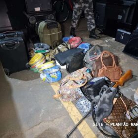 Fotos de Equipe do Pelotão de Choque desarticula quadrilha e recupera grande quantidade de produtos roubados em Sarandi